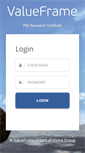 Mobile Screenshot of pbi.valueframe.com